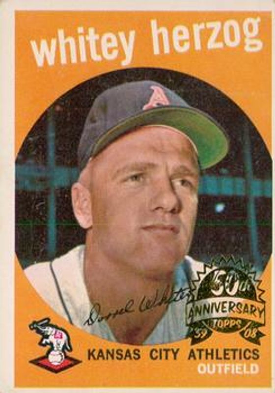 2008 Topps Heritage #392 50th Anniversary Buybacks