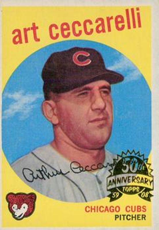 2008 Topps Heritage #226 50th Anniversary Buybacks