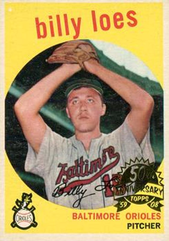 2008 Topps Heritage #336 50th Anniversary Buybacks