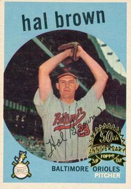 2008 Topps Heritage #487 50th Anniversary Buybacks