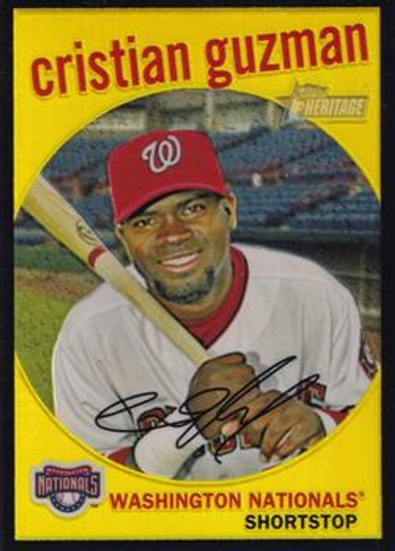 2008 Topps Heritage #C211 Chrome Refractor Black /59