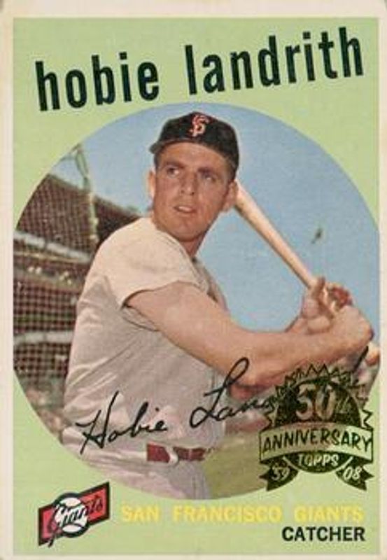 2008 Topps Heritage #422 50th Anniversary Buybacks