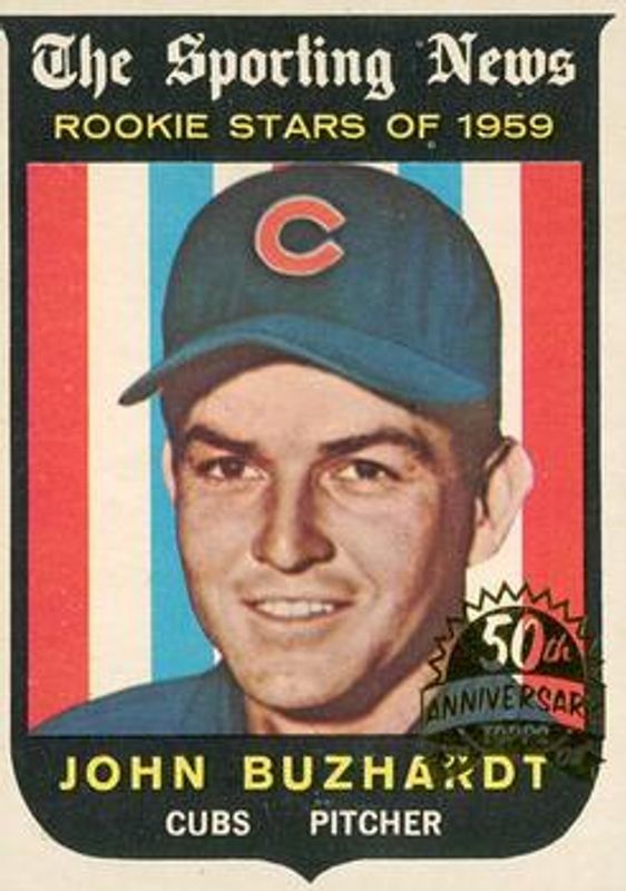 2008 Topps Heritage #118 50th Anniversary Buybacks