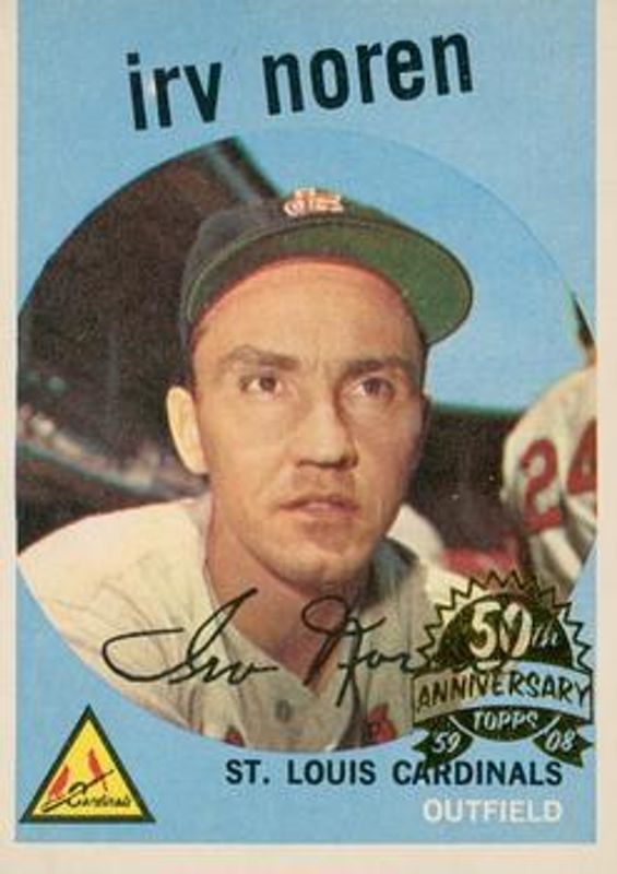 2008 Topps Heritage #59 50th Anniversary Buybacks