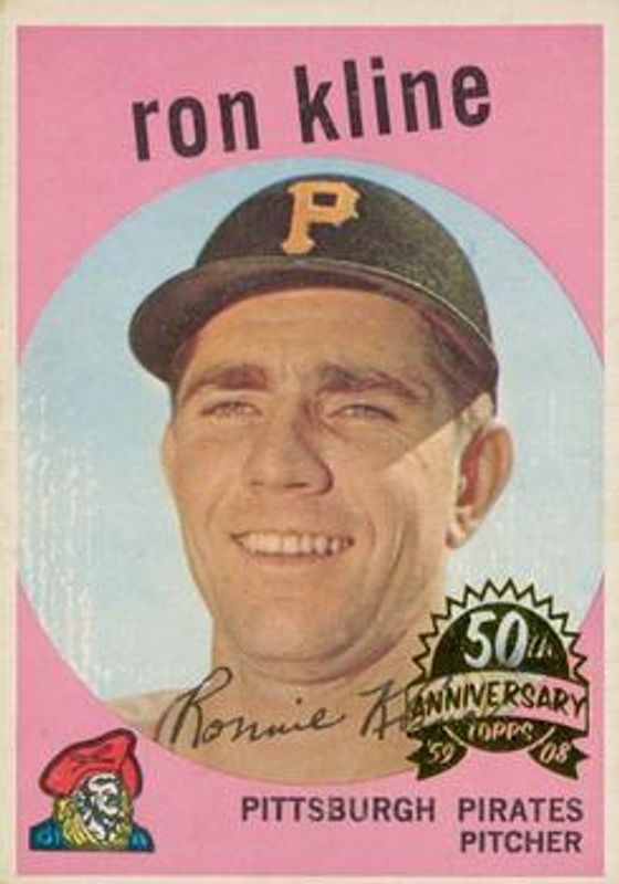 2008 Topps Heritage #265a 50th Anniversary Buybacks