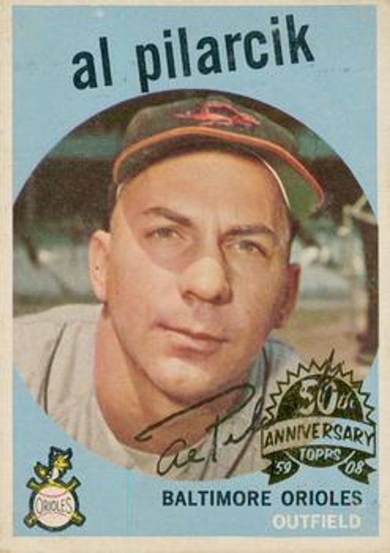 2008 Topps Heritage #7 50th Anniversary Buybacks