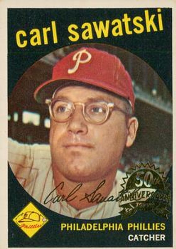 2008 Topps Heritage #56 50th Anniversary Buybacks