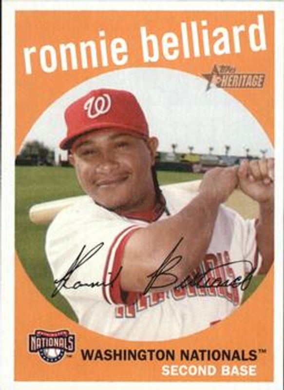 2008 Topps Heritage #301b Base