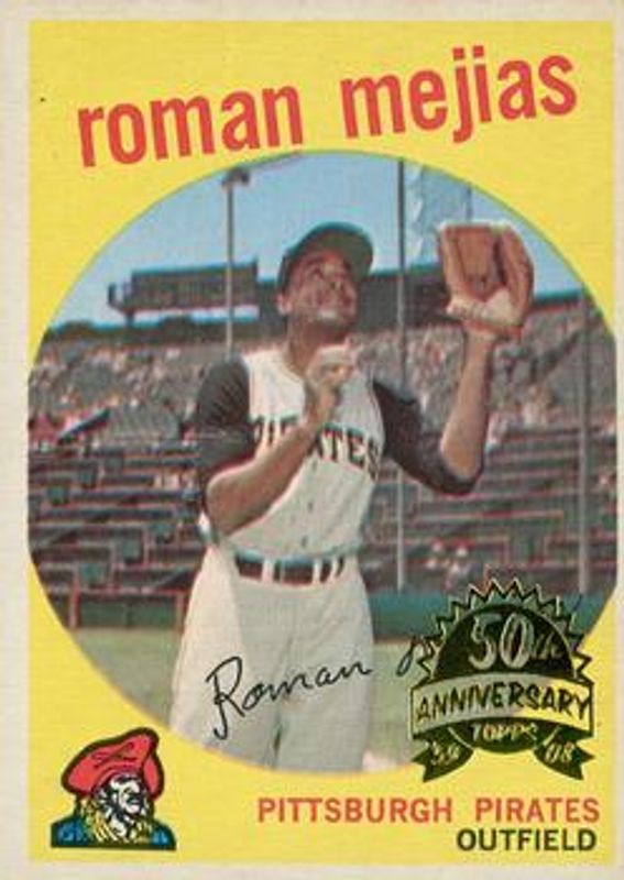 2008 Topps Heritage #218b 50th Anniversary Buybacks