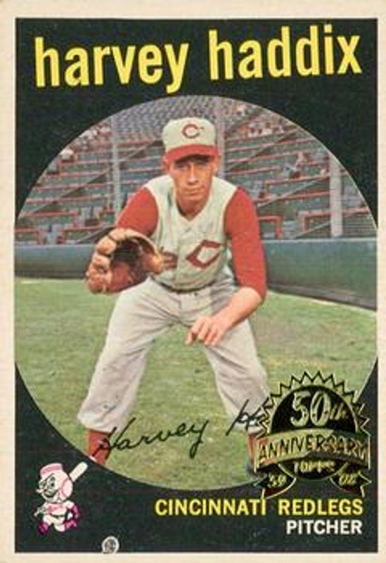 2008 Topps Heritage #184 50th Anniversary Buybacks