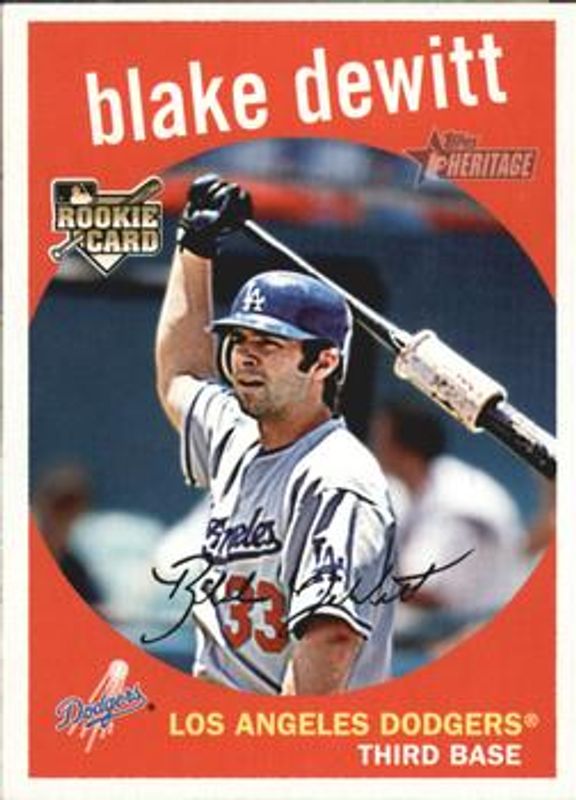 2008 Topps Heritage #619b Base