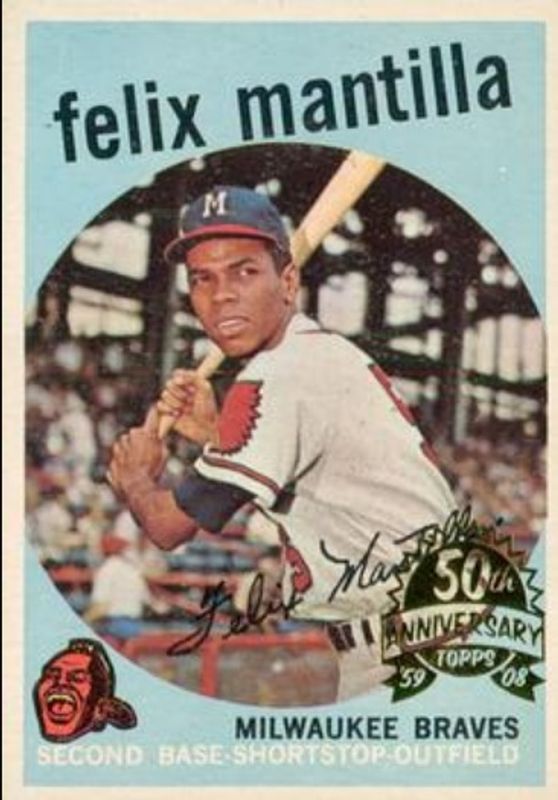 2008 Topps Heritage #157 50th Anniversary Buybacks