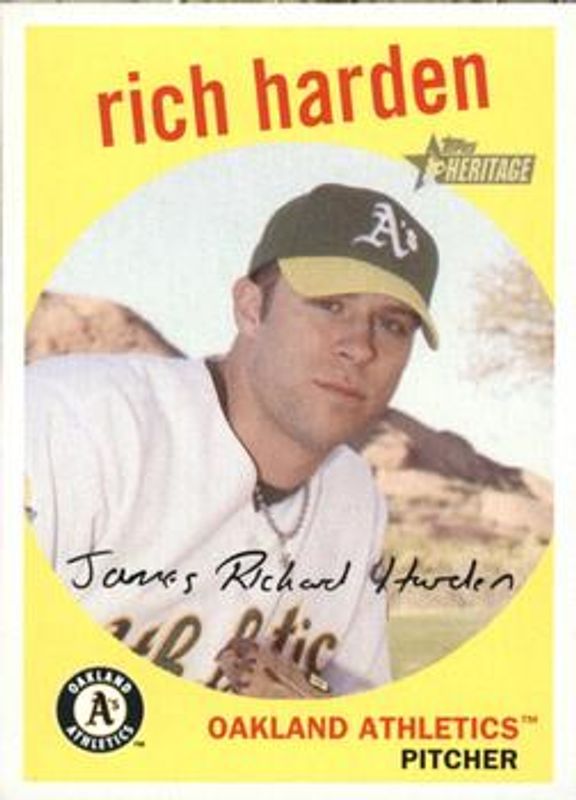 2008 Topps Heritage #226b Base