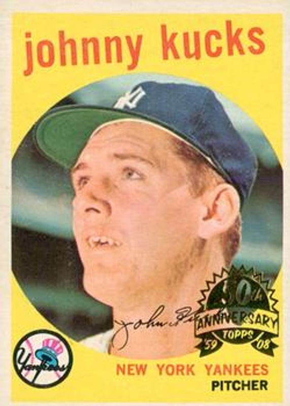 2008 Topps Heritage #289 50th Anniversary Buybacks