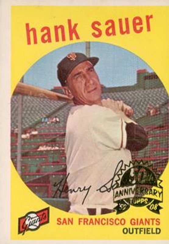 2008 Topps Heritage #404 50th Anniversary Buybacks