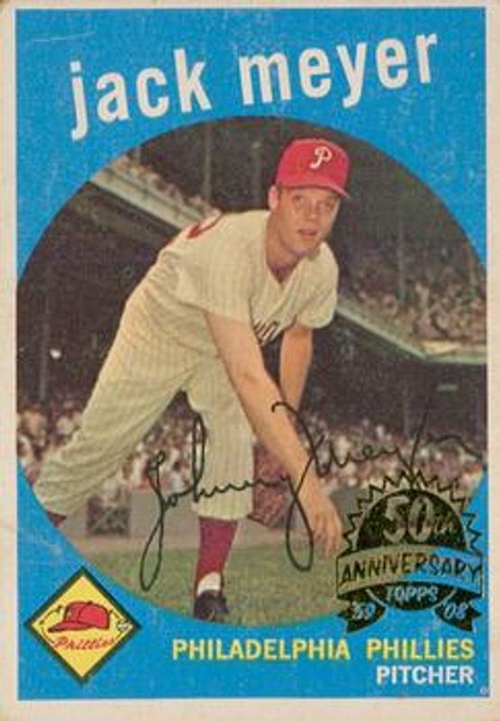 2008 Topps Heritage #269a 50th Anniversary Buybacks