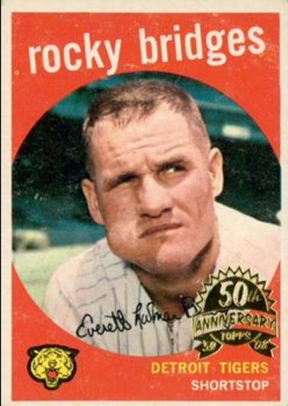 2008 Topps Heritage #318 50th Anniversary Buybacks