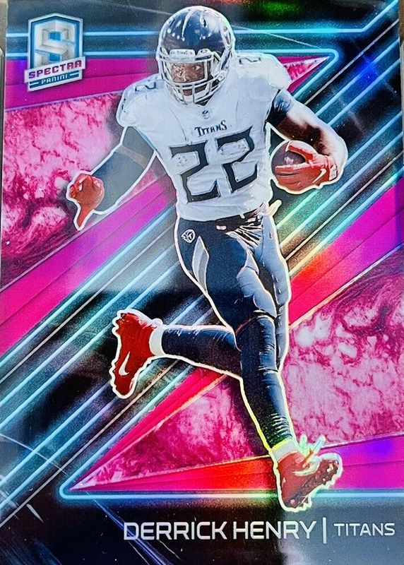 Derrick Henry 2021 Spectra #NN-18 Neon Nights /(SSP) RAW