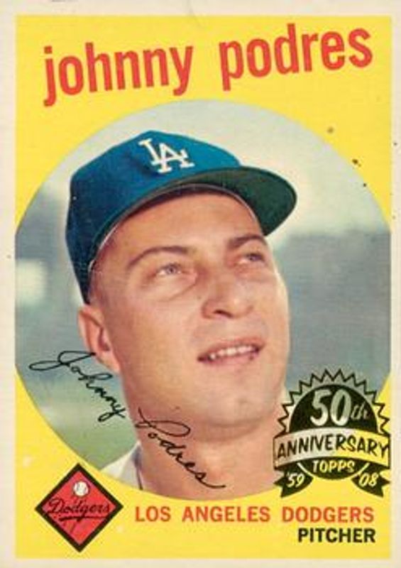 2008 Topps Heritage #495 50th Anniversary Buybacks