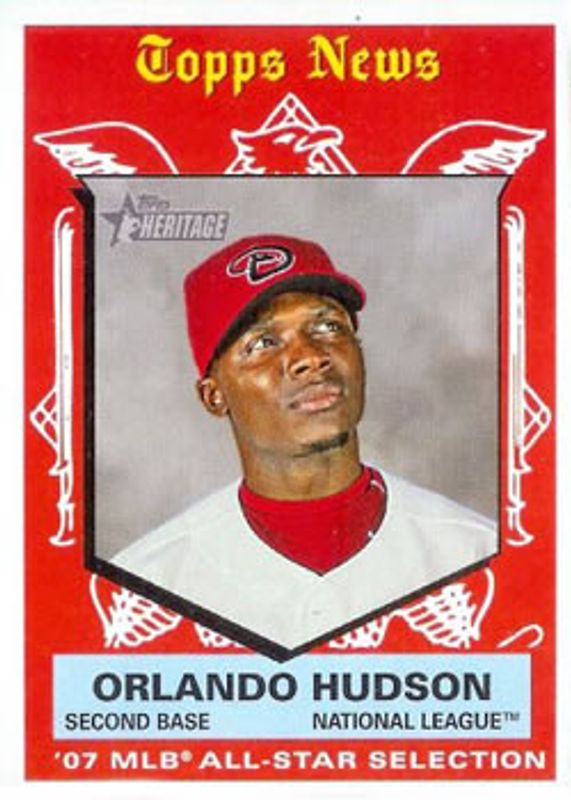 2008 Topps Heritage #483 Base