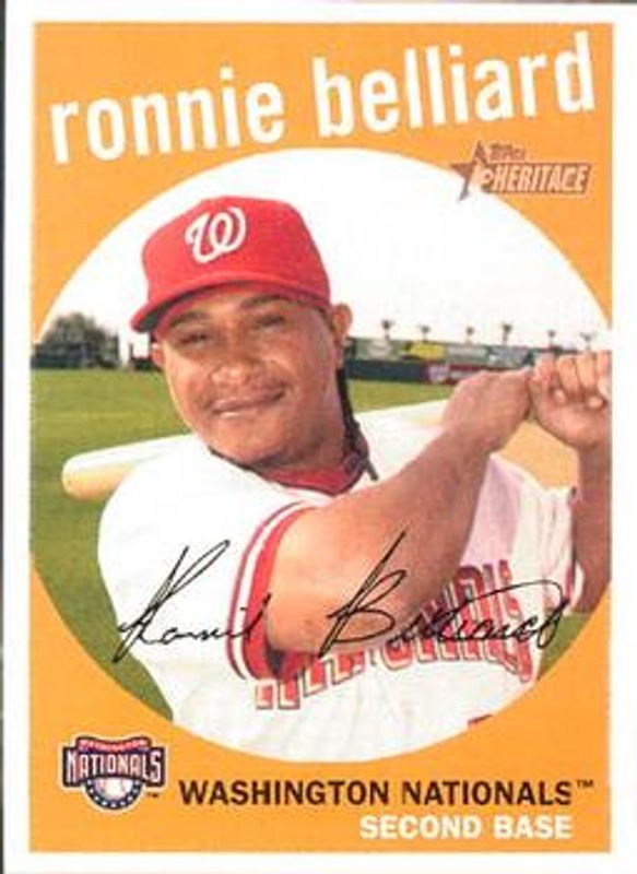 2008 Topps Heritage #301 Base