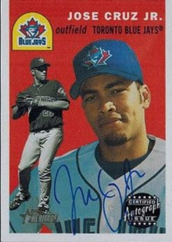 2003 Topps Heritage #RO-JC Real One Autographs