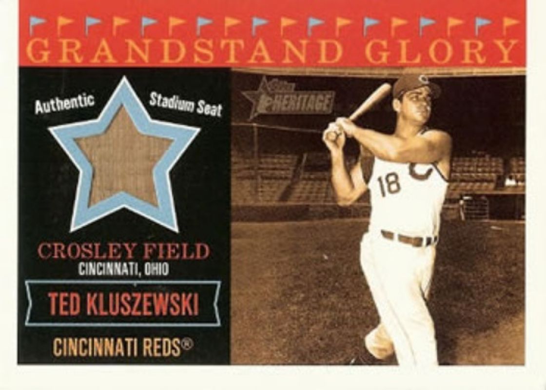 2003 Topps Heritage #GG-TK Grandstand Glory Stadium Relics