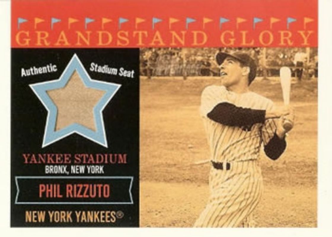 2003 Topps Heritage #GG-PR Grandstand Glory Stadium Relics
