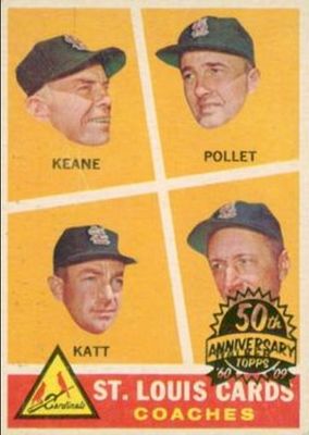 2009 Topps Heritage #468 50th Anniversary Buybacks