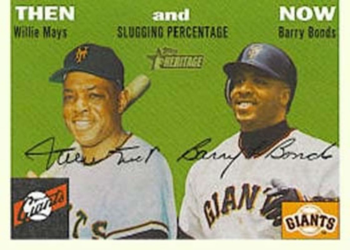 2003 Topps Heritage #TN7 Then & Now