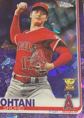 2019 Topps Chrome Sapphire Edition #600 Purple /10 (Throwing)