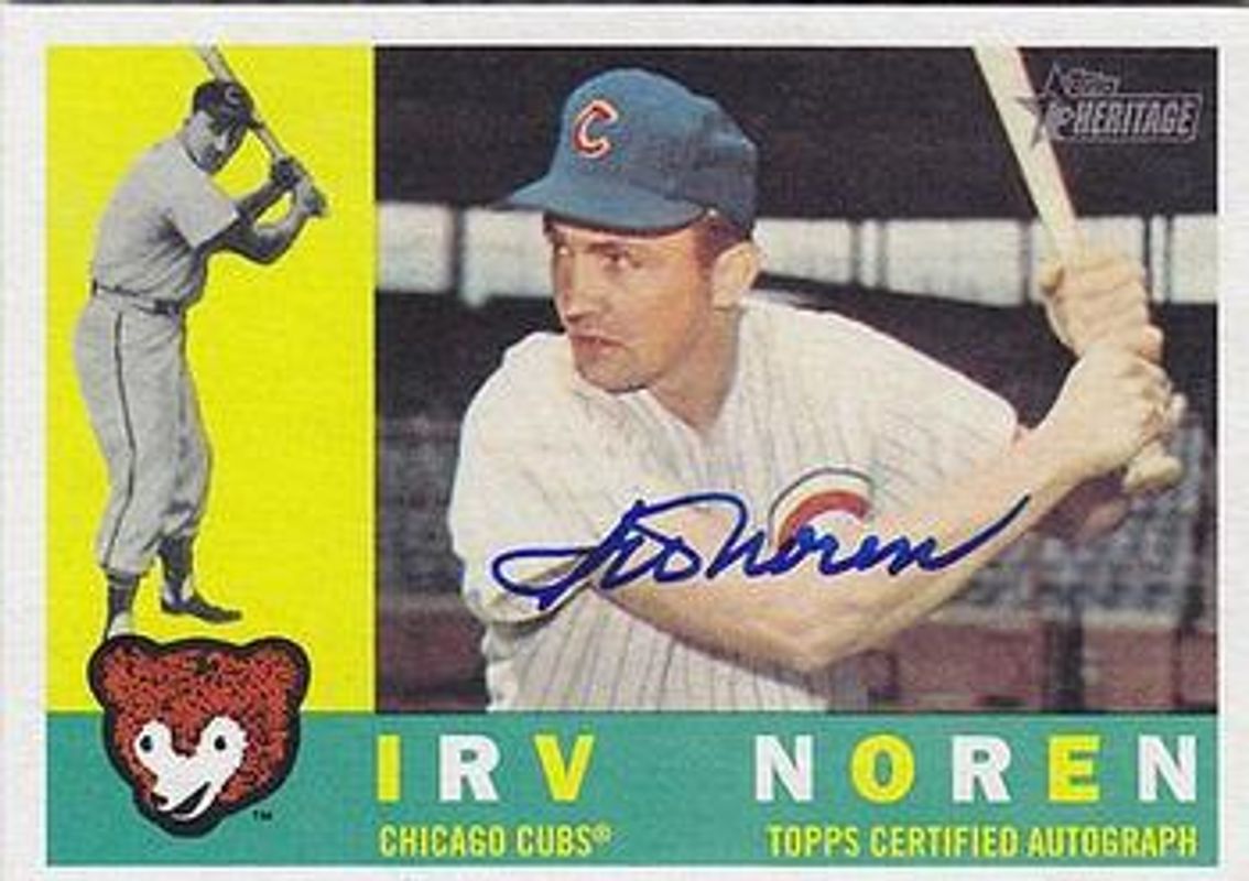 2009 Topps Heritage #ROA-IN2 Real One Autographs