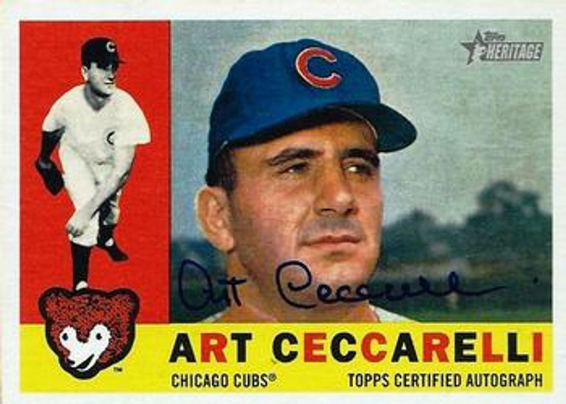 2009 Topps Heritage #ROA-AC Real One Autographs