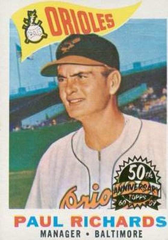 2009 Topps Heritage #224 50th Anniversary Buybacks