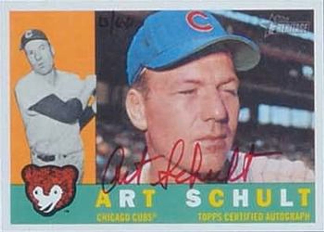 2009 Topps Heritage #AS Real One Autographs - Red Ink /60