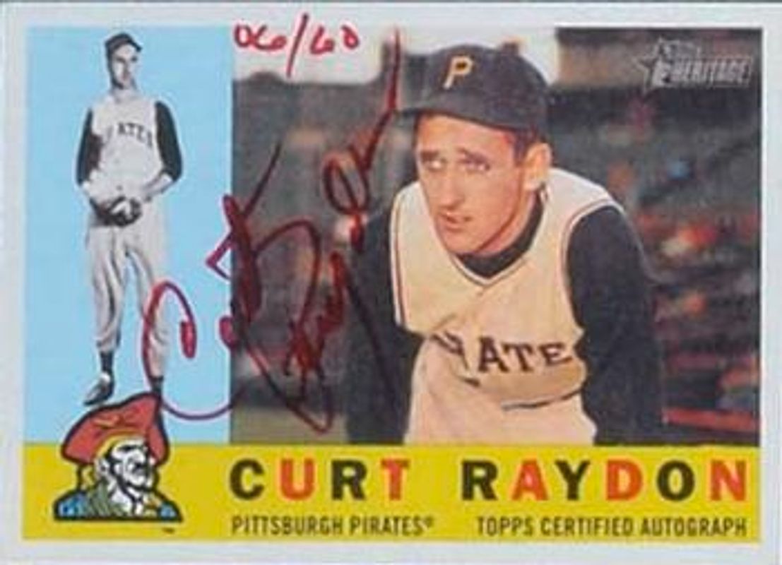 2009 Topps Heritage #CR Real One Autographs - Red Ink /60