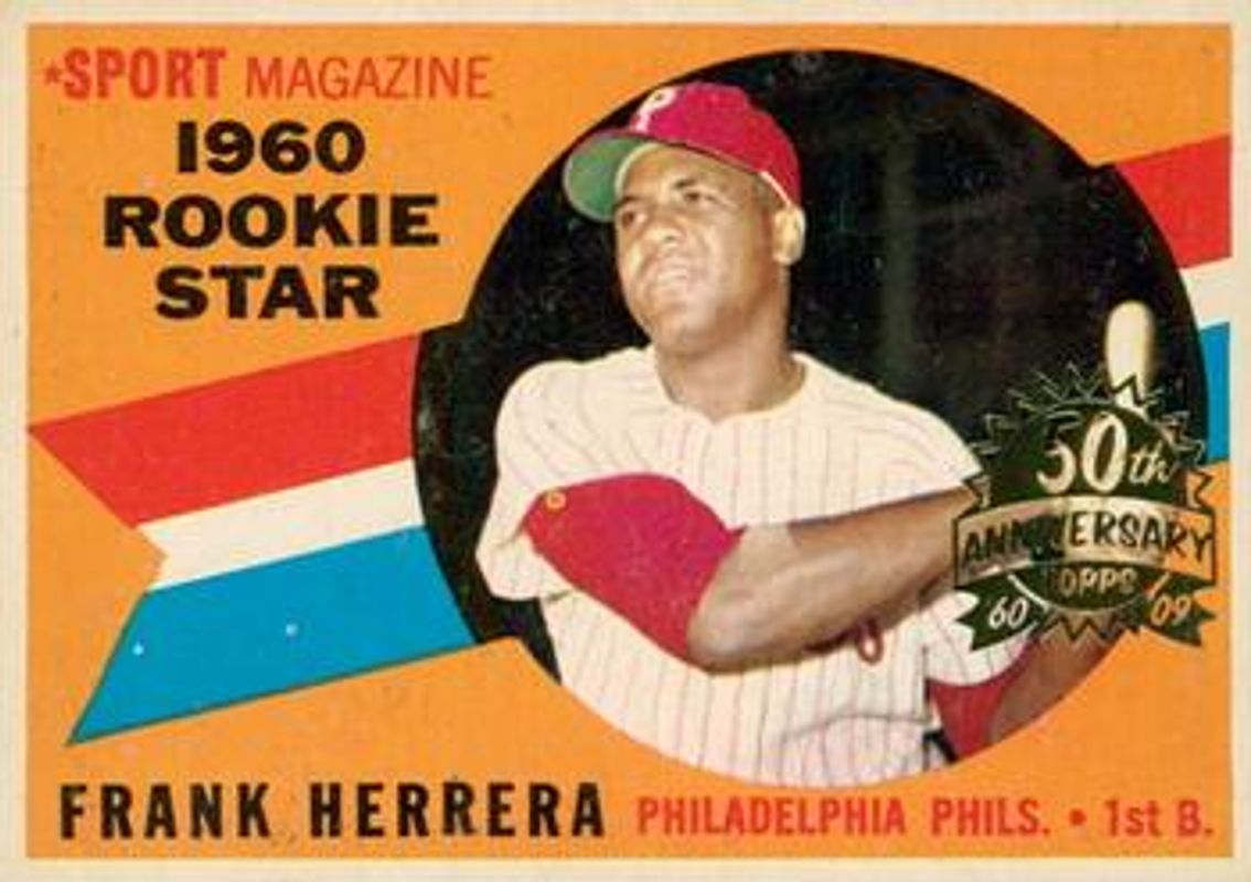 2009 Topps Heritage #130 50th Anniversary Buybacks