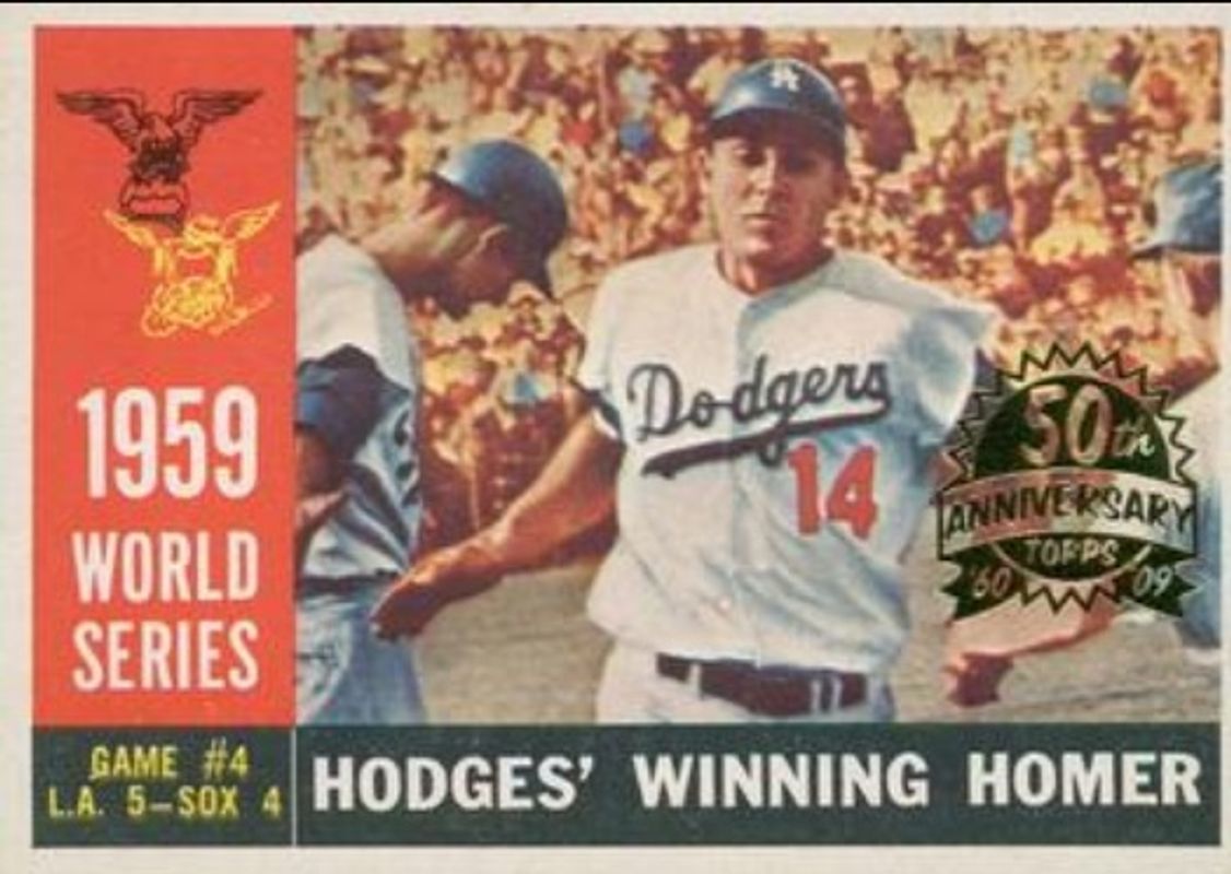 2009 Topps Heritage #388 50th Anniversary Buybacks