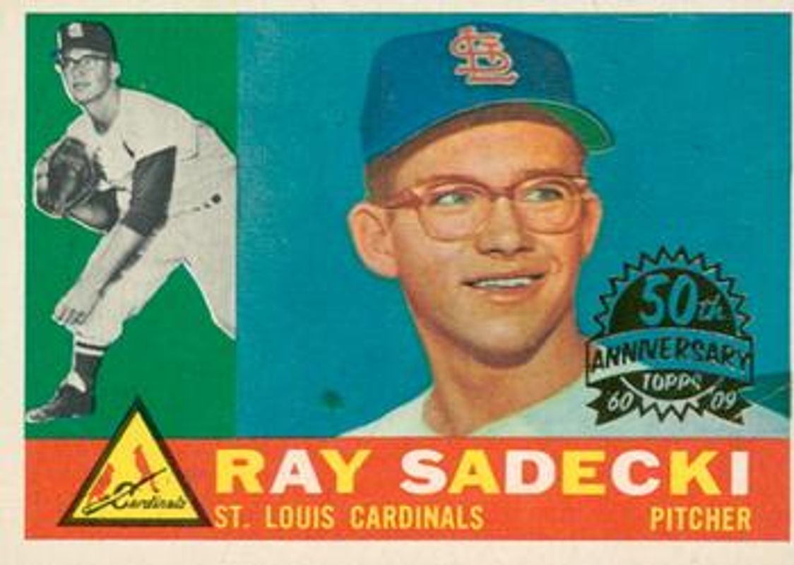 2009 Topps Heritage #327 50th Anniversary Buybacks