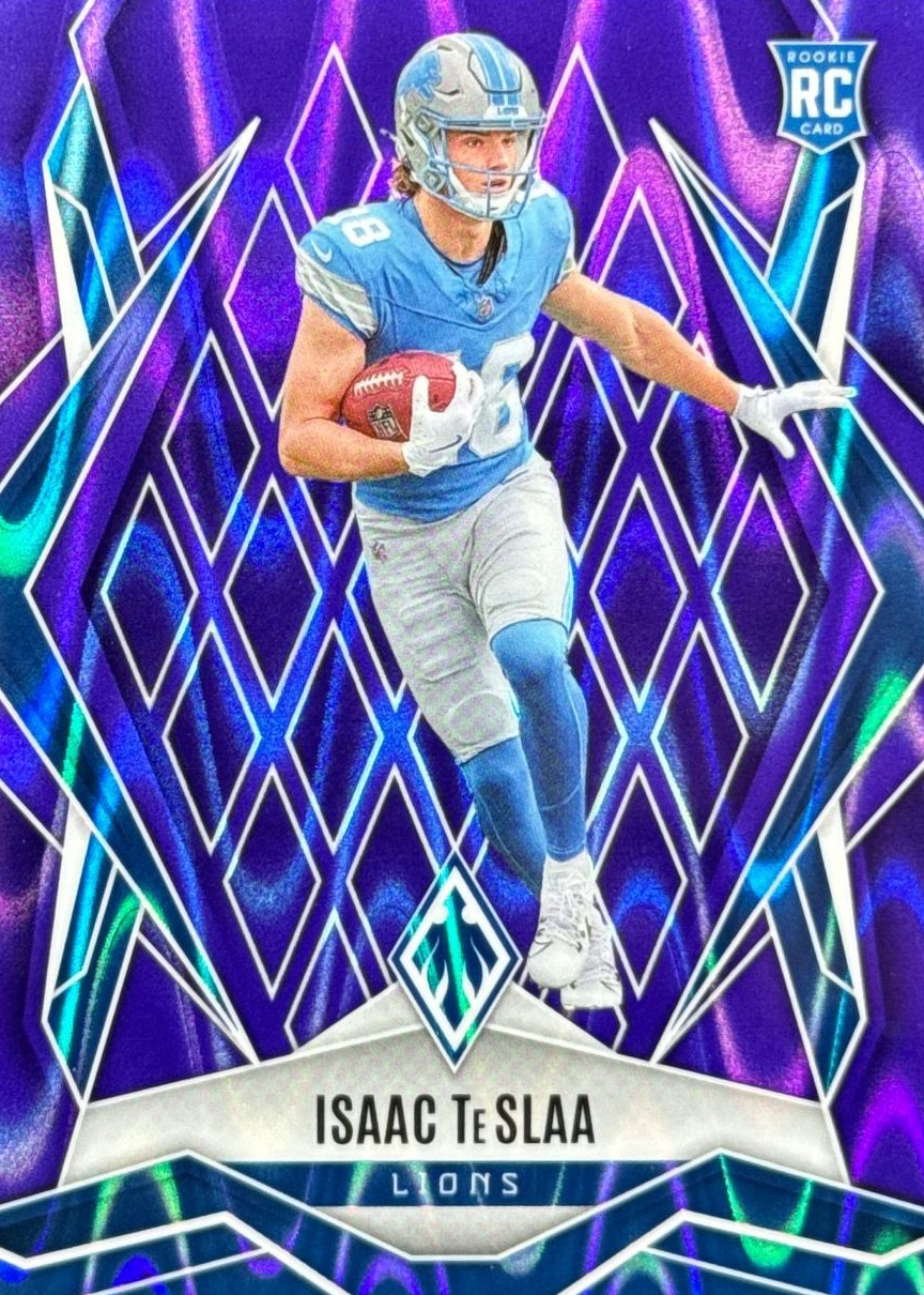 Isaac TeSlaa 2025 Phoenix #189 Purple Seismic /49 Price Guide - Sports ...