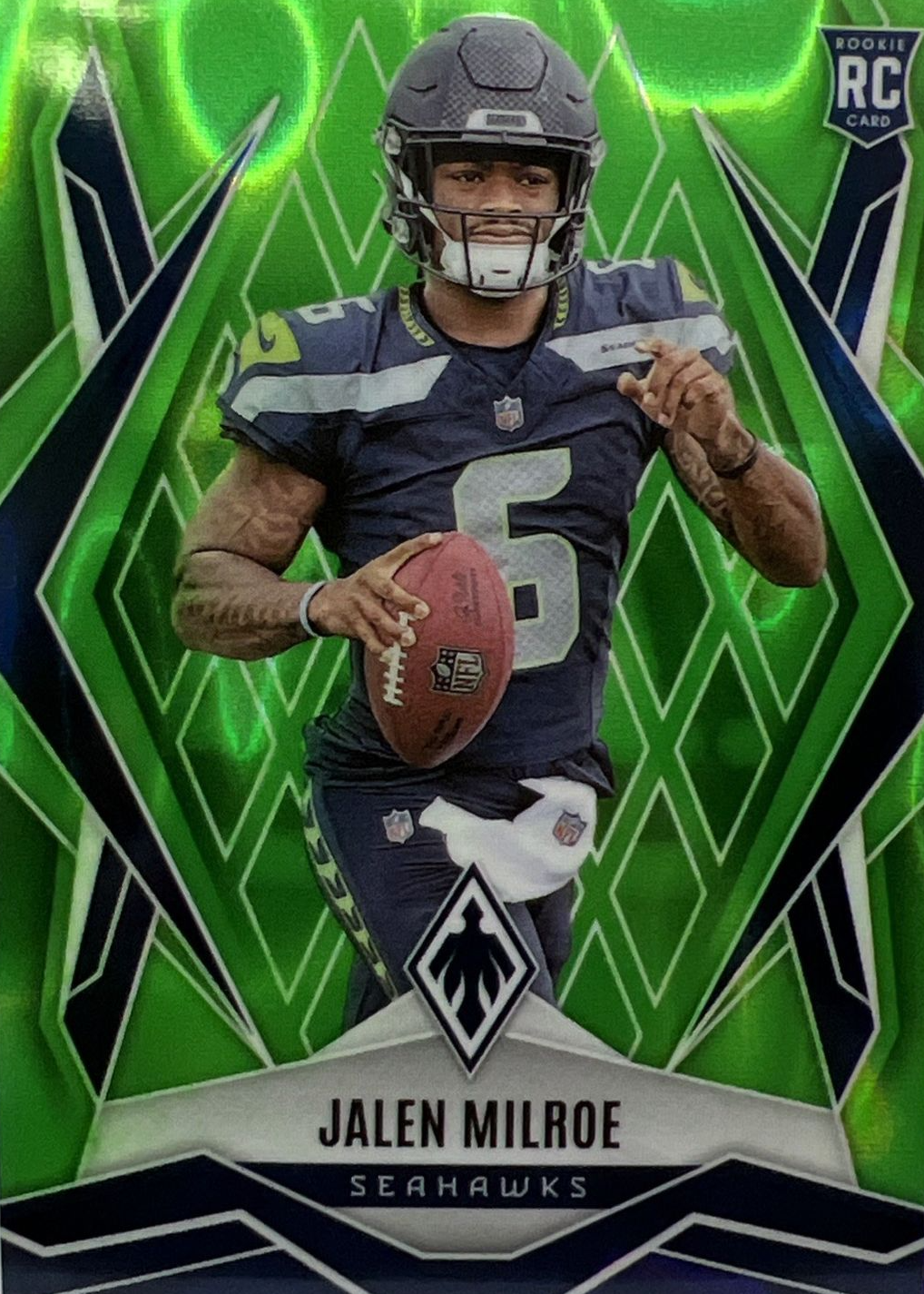 Jalen Milroe 2025 Phoenix #151 Lime Green Lava /225 Price Guide