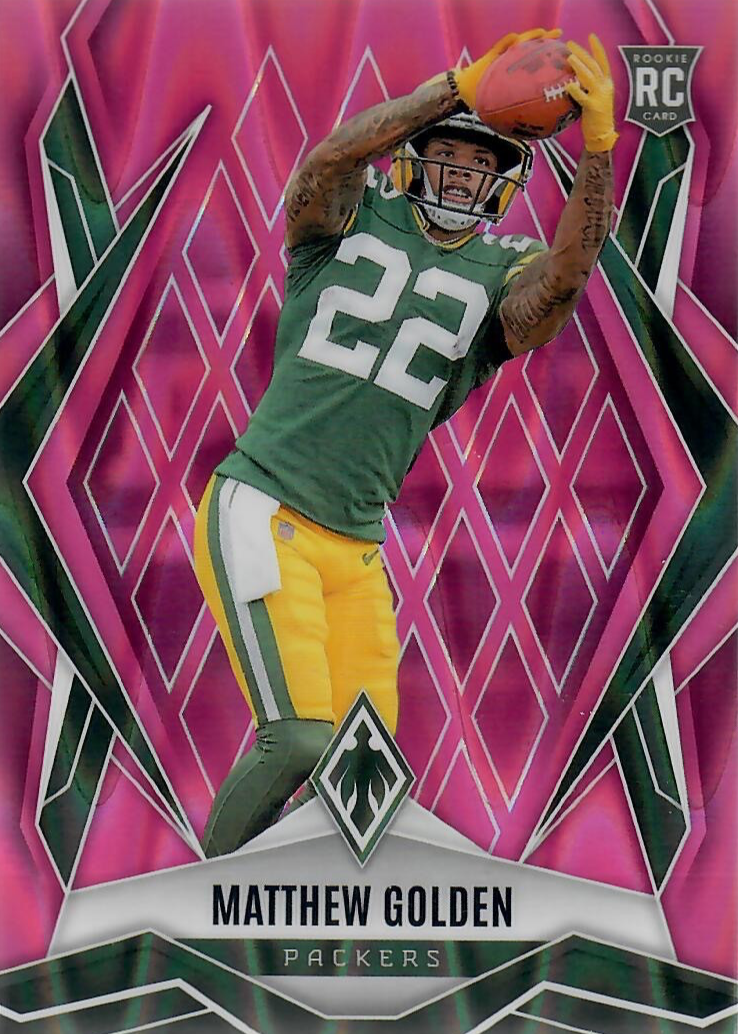 Matthew Golden 2025 Phoenix #174 Pink Seismic /75 Price Guide