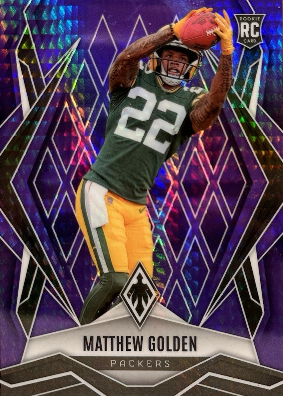Matthew Golden 2025 Phoenix #174 Purple Hyper /249 Price Guide - Sports ...