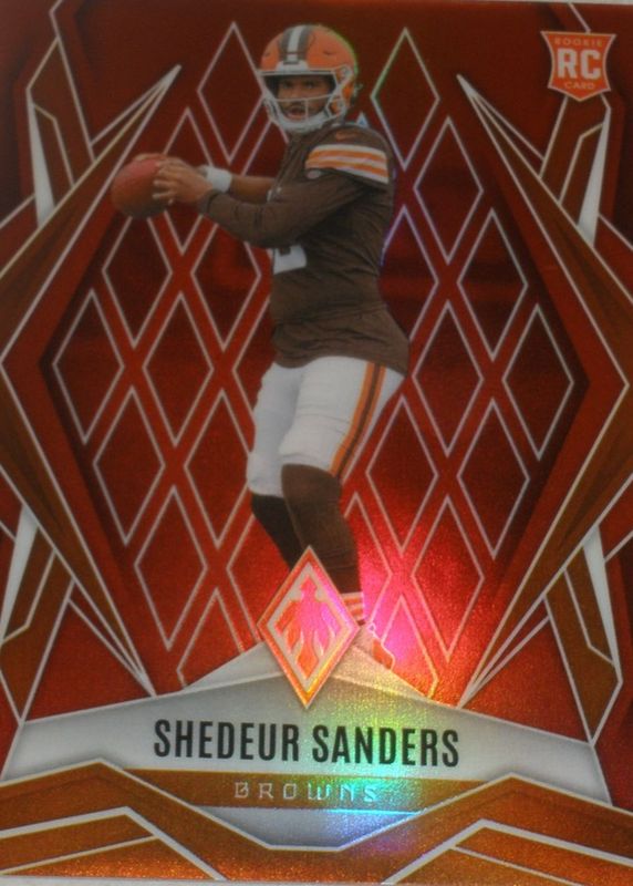 Shedeur Sanders 2025 Phoenix #154 Red /99 Price Guide - Sports