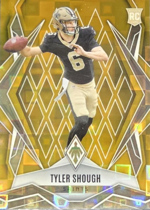 Tyler Shough 2025 Phoenix #169 Gold Pandora /10 Price Guide