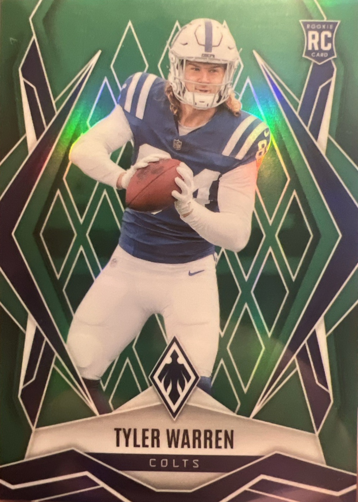 Tyler Warren 2025 Phoenix #185 Green Seismic /25 Price Guide