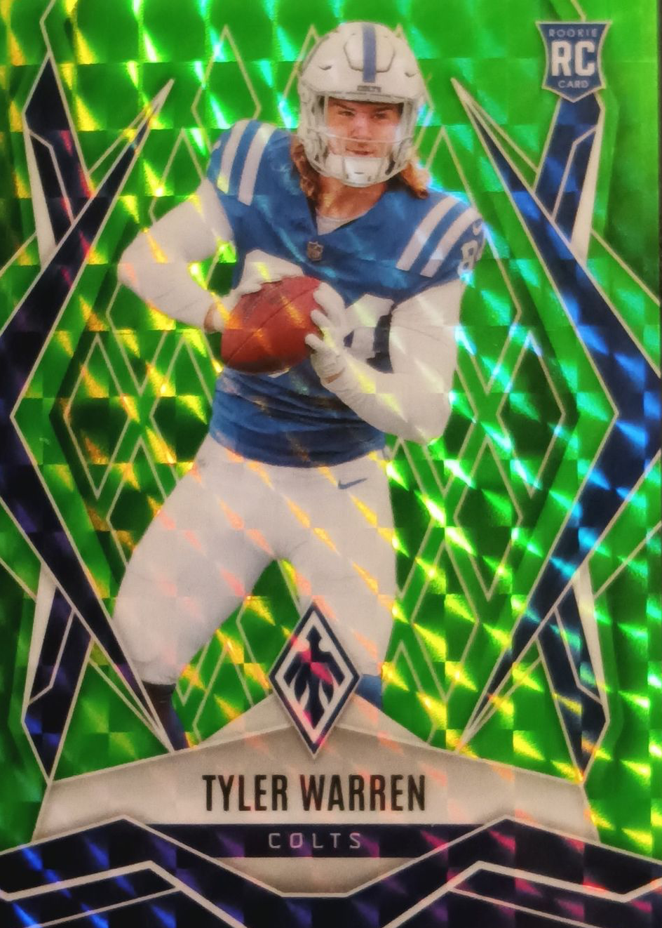 Tyler Warren 2025 Phoenix #185 Lime Green Pyramids /285 Price