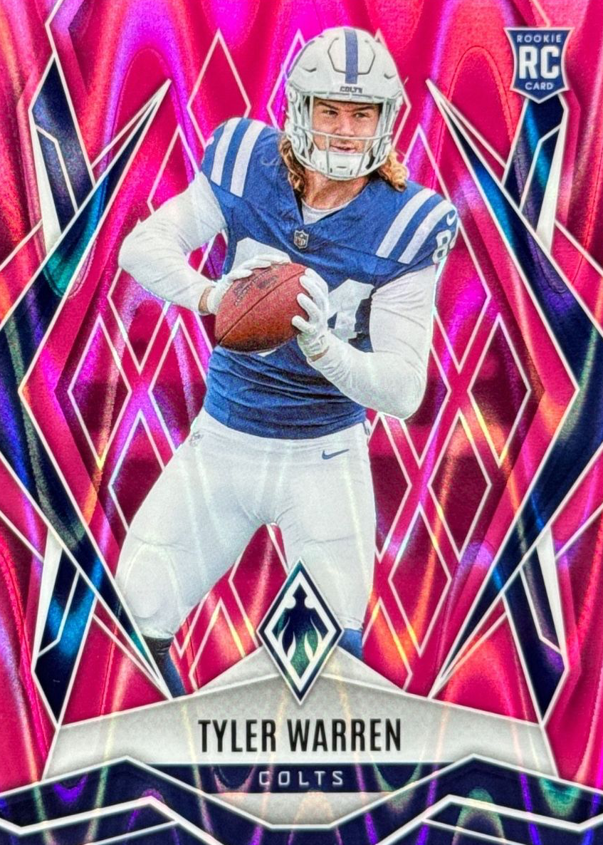 Tyler Warren 2025 Phoenix #185 Pink Seismic /75 Price Guide