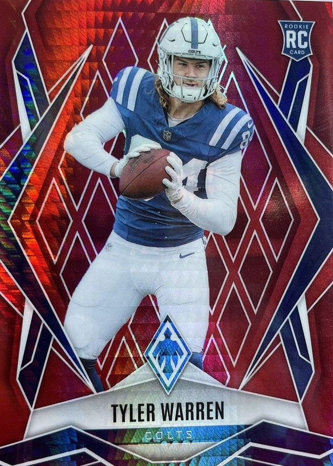 Tyler Warren 2025 Phoenix #185 Red Hyper /399 Price Guide - Sports