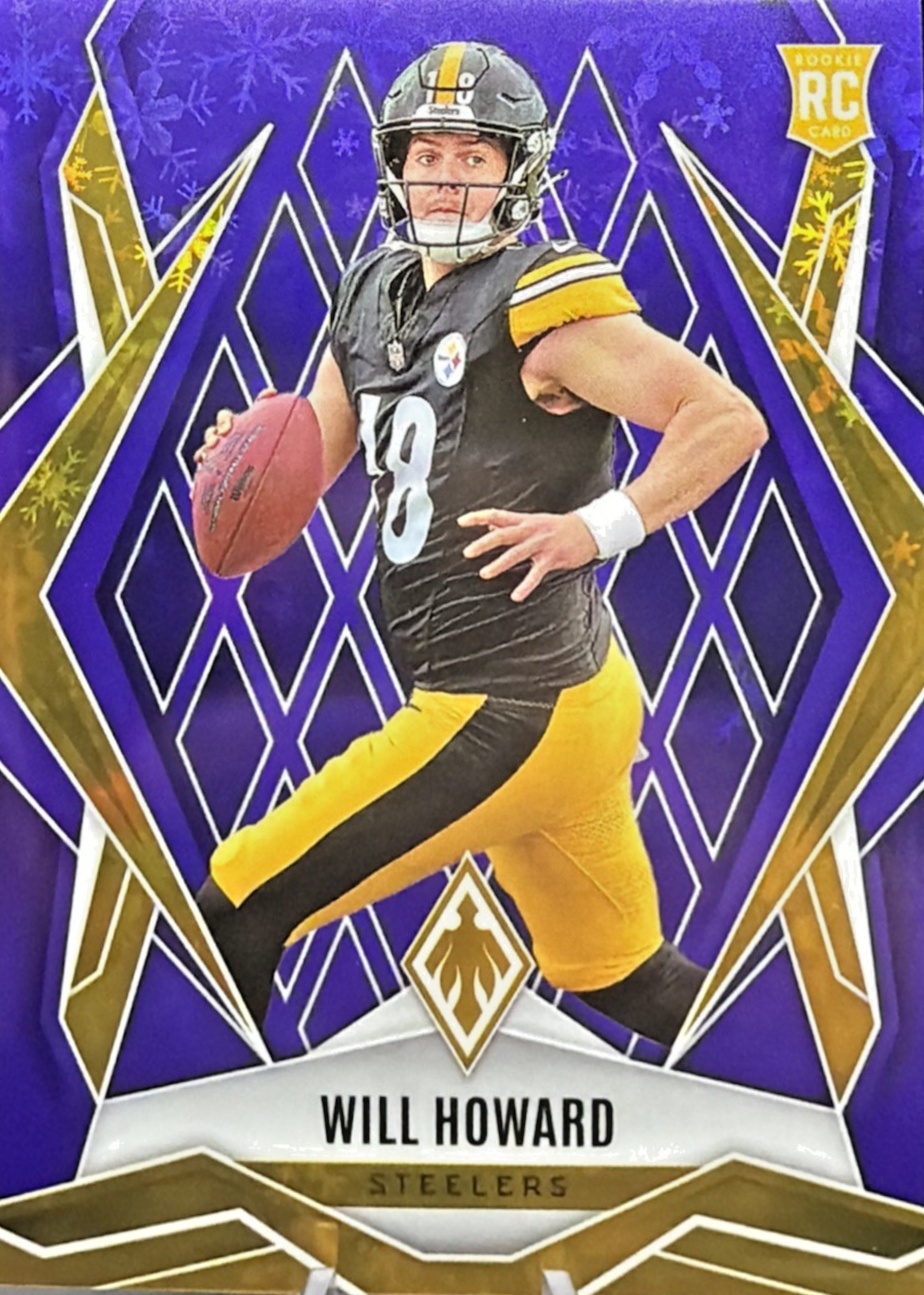 Will Howard 2025 Phoenix #165 Purple Winter /249 Price Guide
